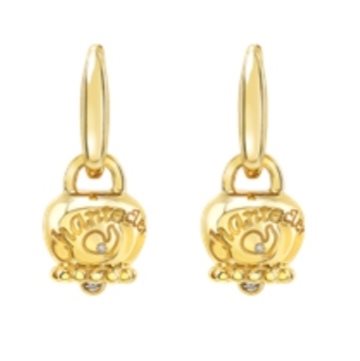 Earrings Chantecler Woman Campanelle Suamèm in Gold Diamante 0.04 Ct 44631 - 44631